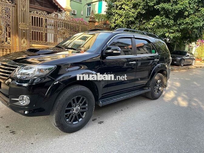 TOYOTA FORTUNER 2.5G số sàn sx2016 máy dầu màu đen