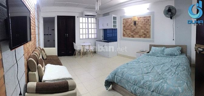 Phòng full nội thất: tivi, máy giặt riêng, máy lạnh 482/26A Lê Quang Đ