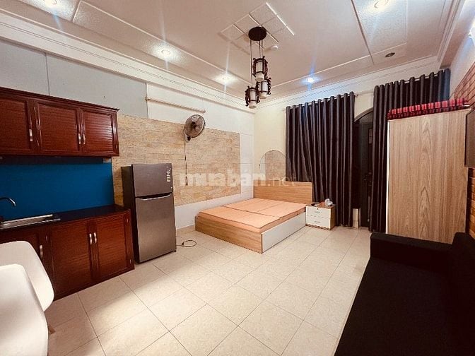 Phòng full nội thất: tivi, máy giặt riêng, máy lạnh 482/26A Lê Quang Đ