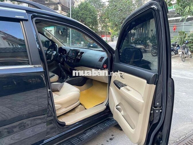 TOYOTA FORTUNER 2.5G số sàn sx2016 máy dầu màu đen