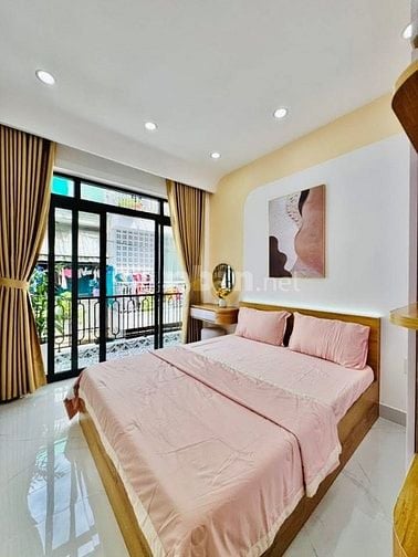 Nhà 1 lầu tuyệt đẹp Cao cấp hẻm xe hơi 1 trục cách MT Quang Trung 40