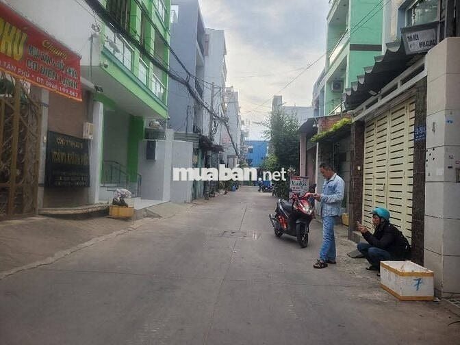 NHÀ ĐẸP 4 TẦNG CÓ THANG MÁY, HẺM XE TẢI LÊ TRỌNG TẤN, T.PHÚ CHỈ 8.5 TỶ