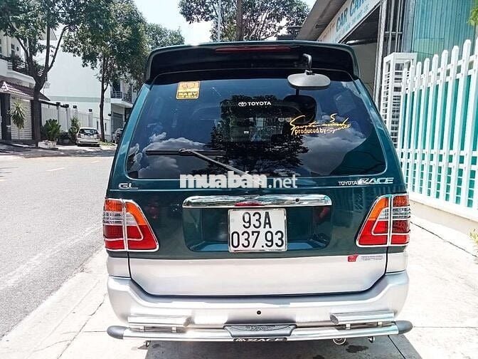 TOYOTA ZACE CAO CẤP GL-2004-MỚI NHƯ HÃNG-RIN 100%