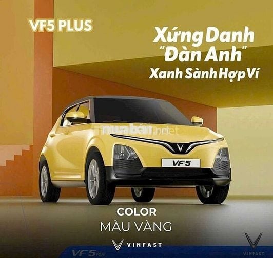 VF5 an toàn - chắc chắn bảo vệ cho gia đình bạn