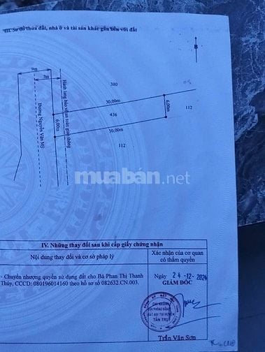 Bán Đất tại Nguyễn Văn Mỹ, Bình Tịnh, Tân Trụ, Long An, giá 780tr