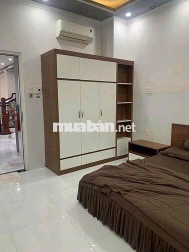 Nhà lầu 3 phòng full nội thất hẻm Hoàng Văn Thụ