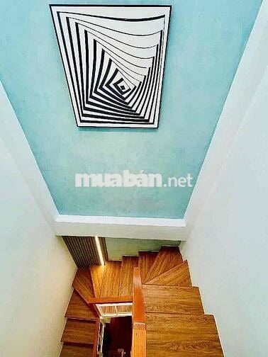 Nhà mới 3 tầng đẹp full nội thất hẻm 4m Lạc Long Quân P10 Tân Bình