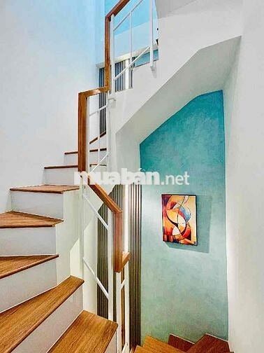 Nhà mới 3 tầng đẹp full nội thất hẻm 4m Lạc Long Quân P10 Tân Bình