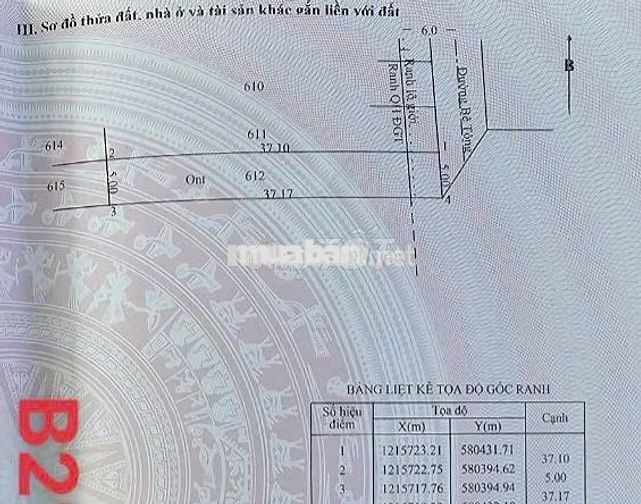 1 lô *** Mặt tiền 185m2 Tân An Hội giá chỉ hơn 2tỷ Sổ hồng riêng