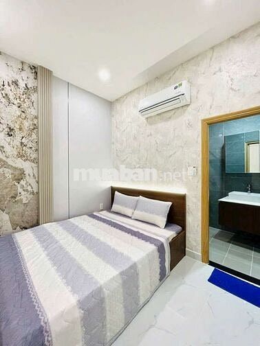 Nhà Gò Vấp hẻm xe hơi cách mặt tiền 10m 3 tầng 3 phòng Đường số 8 P11