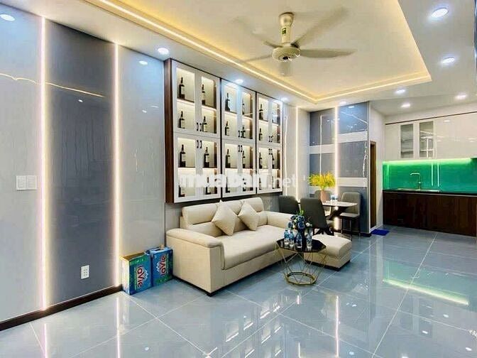 Nhà Gò Vấp hẻm xe hơi cách mặt tiền 10m 3 tầng 3 phòng Đường số 8 P11