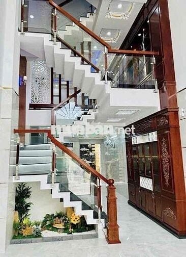 Cần bán nhà đẹp Bình Tân, 58,2m2, 4 tầng, 4 PN, hẻm 5m, giá 6,54tỷ