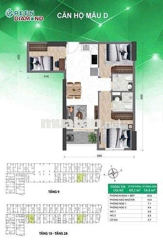 BÁN CĂN HỘ  BCONS CITY MẶT TIỀN ĐƯỜNG THỐNG NHẤT