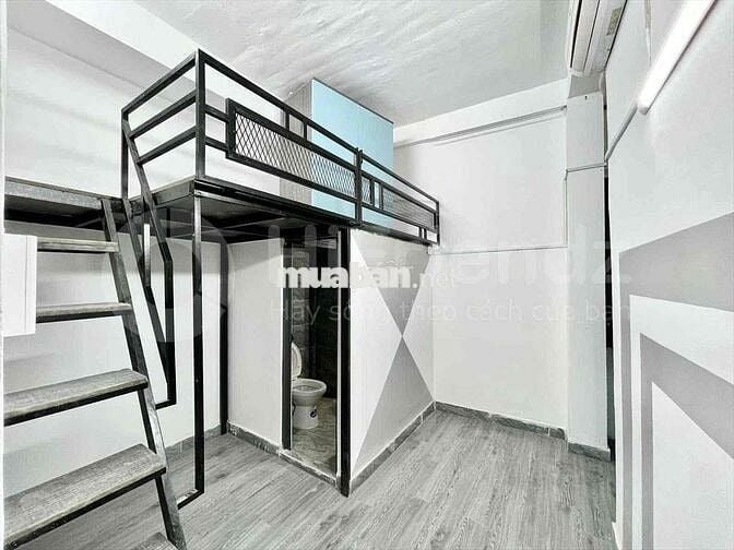 DUPLEX SẴN MÁY LẠNH GẦN ĐH VĂN LANG - MỸ THUẬT - IUH Ở ĐƯỢC 2-3 NGƯỜI