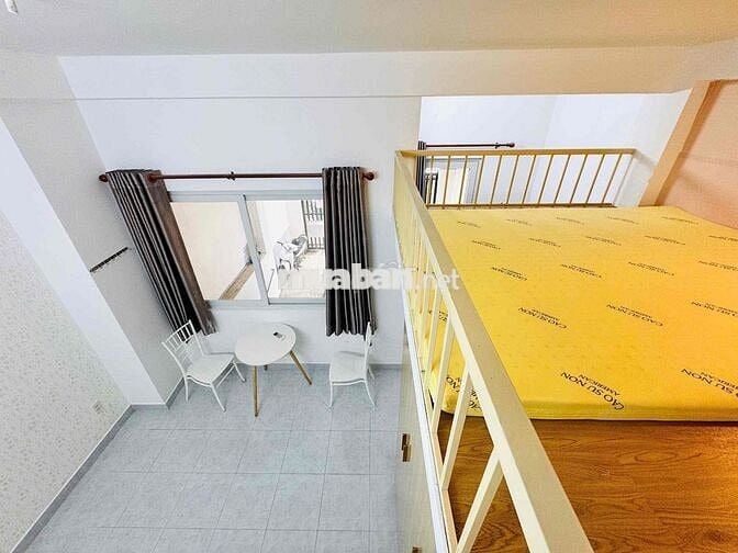 DUPLEX BAN CÔNG ĐI BỘ ĐH VĂN LANG DẦY ĐỦ NỘI THẤT THANG MÁY MÁY GIẶT