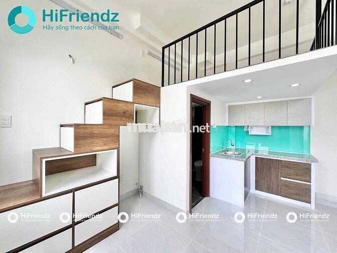 Phòng Full nội thất, ban công, Gần đh Hutech, Văn Lang, Tầm Vu