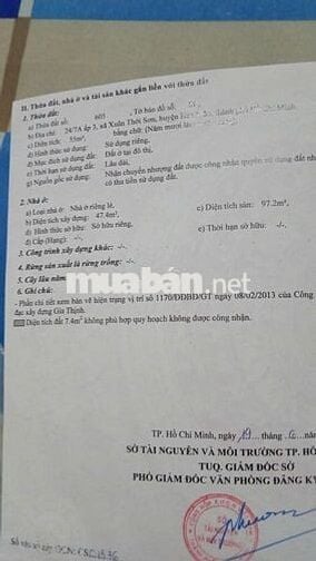 Cần bán gấp căn nhà trệt lầu ngay cạnh trường cấp 3 Phạm Văn Sáng