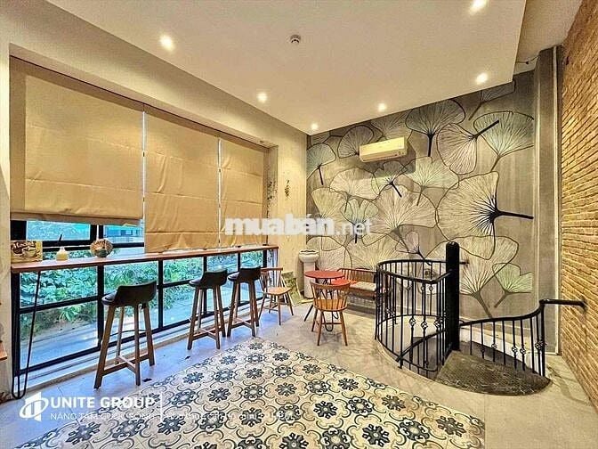 Mặt Bằng Quán Cafe Sẵn Decor Full Nội Thất - Mặt Tiền Lý Phục Man