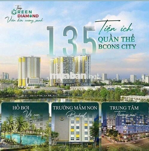 GIỎ HÀNG ĐỘC QUYỀN BCONS CITY 1PN - 2PN- 3PN LIÊN HỆ PKD BCONS PS