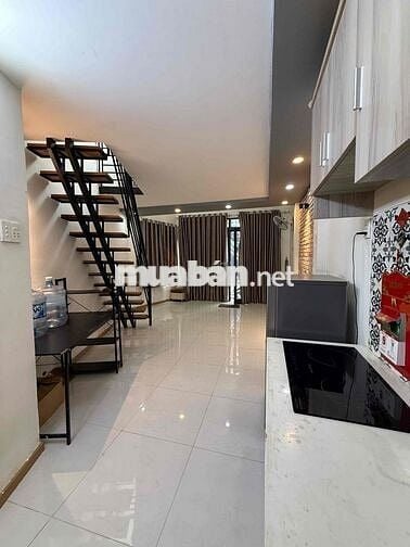 Cho thuê nhà hẻm 536 Âu Cơ, 3.3x8m, 1 lửng, 2pn 1wc giá 6.2tr