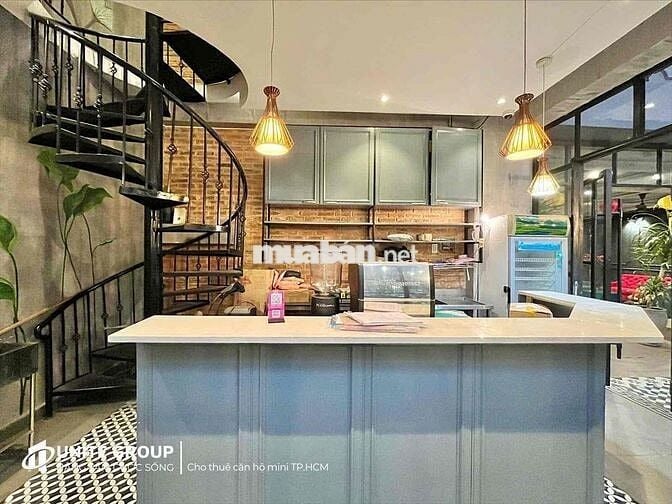 Mặt Bằng Quán Cafe Sẵn Decor Full Nội Thất - Mặt Tiền Lý Phục Man