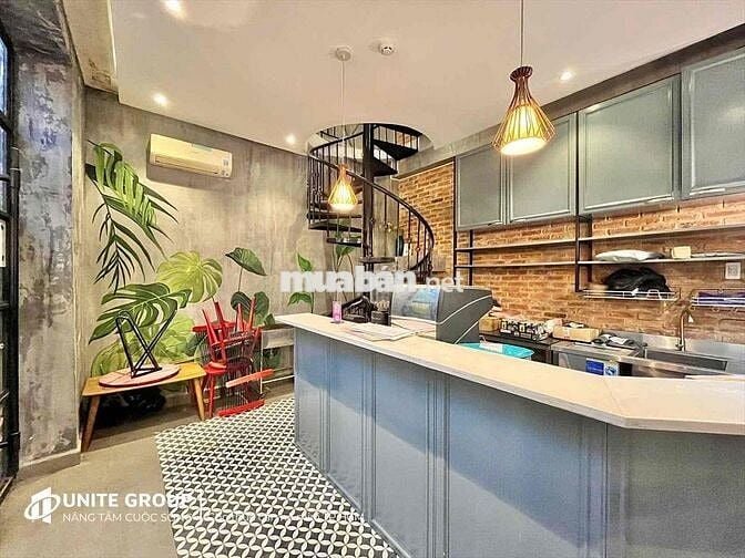 Mặt Bằng Quán Cafe Sẵn Decor Full Nội Thất - Mặt Tiền Lý Phục Man