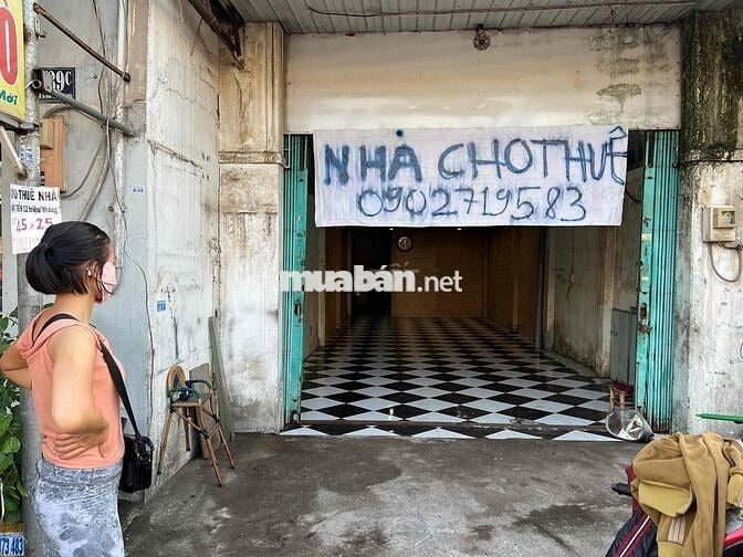 nhà mặt tiền ngay chợ nguyên căn 4,5 x 25