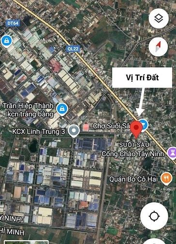 Bán gấp lô đất 534m2, Suối Sâu, An Tịnh, Trảng Bàng, SHR, giá 900tr