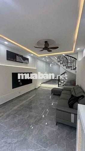 Nhà MỚI HẺM XE HƠI-Phan Văn Hớn Q12-4m x 12m-FULL NỘI THẤT-5 ty TL