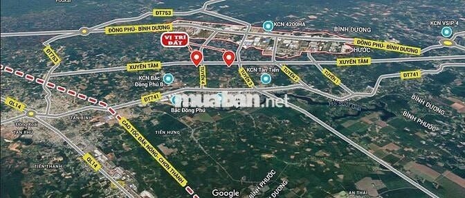 ✨ Siêu phẩm đất mặt tiền Đường Xuyên Tâm – Tân Hưng, Tân Lập ✨