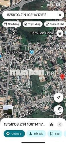 🔥CHÍNH CHỦ BÁN LÔ ĐẤT DIỆN TÍCH 187m2 - KIỆT 6M LƯU QUANG VŨ. 19tr/m2