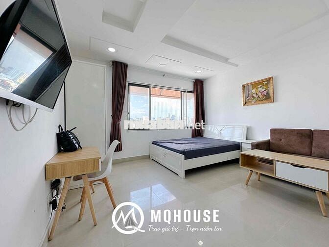 Căn Hộ 1PN Full NT 40m2_View Thành Phố_Lê Văn Sỹ Quận 3