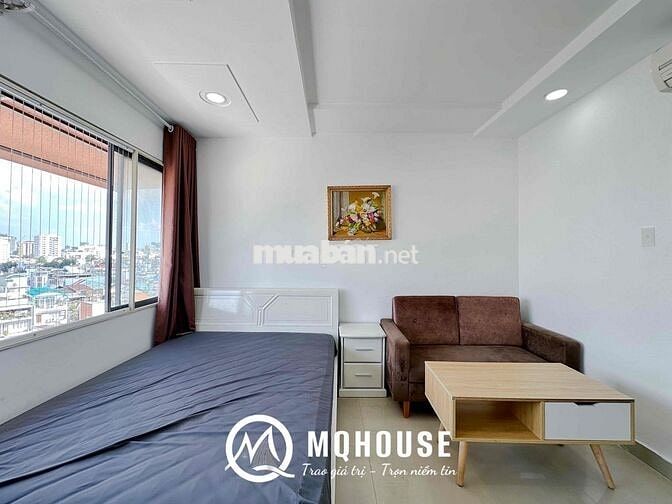 Căn Hộ 1PN Full NT 40m2_View Thành Phố_Lê Văn Sỹ Quận 3