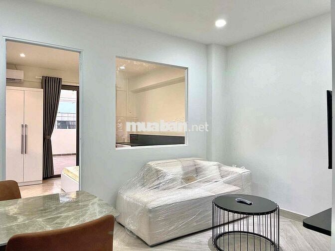 Căn Hộ 1PN Ban Công, Máy Giặt Riêng, Full NT Gần Vạn Hạnh Mall - Q10