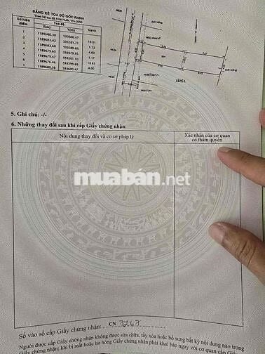 Bán lô đất thổ cư hẽm 827 TL10 gần trường học 4mx20m giá 5 tỷ TL