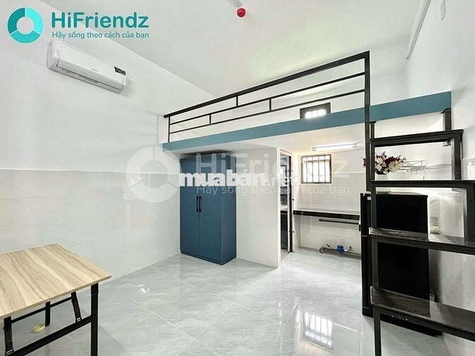 CHO THUÊ CHDV CÓ GÁC FULL NỘI THẤT, BANCOL, GẦN DH NGUYỄN TẤT THÀNH