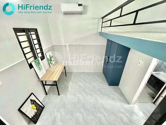 CHO THUÊ CHDV CÓ GÁC FULL NỘI THẤT, BANCOL, GẦN DH NGUYỄN TẤT THÀNH