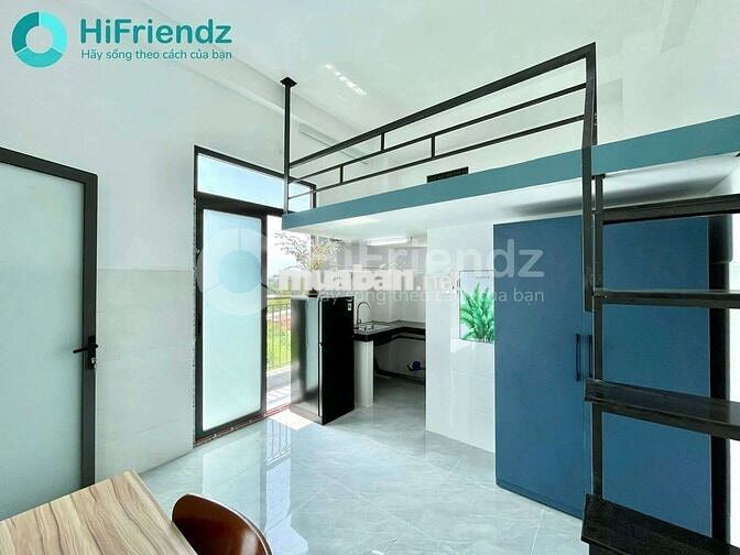 CHO THUÊ CHDV CÓ GÁC FULL NỘI THẤT, BANCOL, GẦN DH NGUYỄN TẤT THÀNH