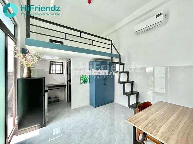 CHO THUÊ CHDV CÓ GÁC FULL NỘI THẤT, BANCOL, GẦN DH NGUYỄN TẤT THÀNH