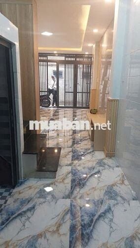 NHÀ MỚI 2 MH THÔNG 10M RA HXH RỘNG 4.5M DƯƠNG BÁ TRẠC QUẬN 8 HƠN 5 TỶ