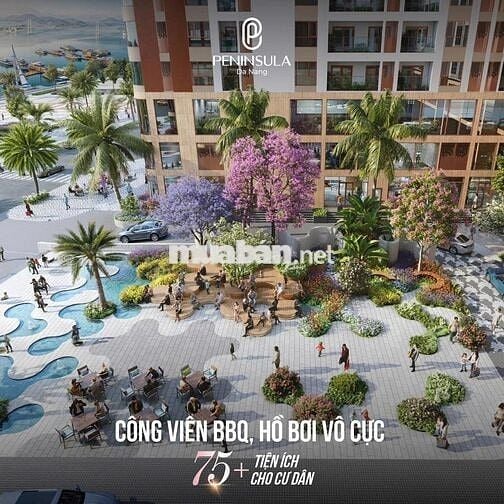 Sở Hữu Ngay Shop Khối Đế Peninsula Mặt Tiền Sông Hàn-Vị Trí Kim Cương