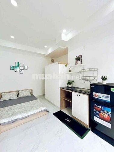 CĂN HỘ CAO CẤP CỬA SỔ RỘNG THOÁNG MÁT - NỘI THẤT MỚI TINH