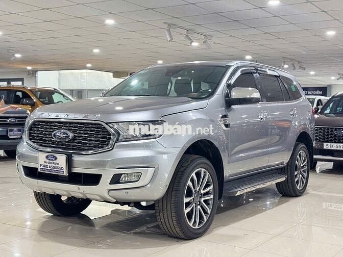Everest Titanium 4x4 2021 - 102000km- Xe đẹp chuẩn