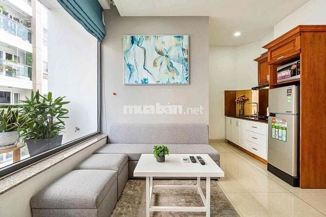 Khai trương căn hộ ban công thoáng full nội thất Trần Hưng Đạo quận 1