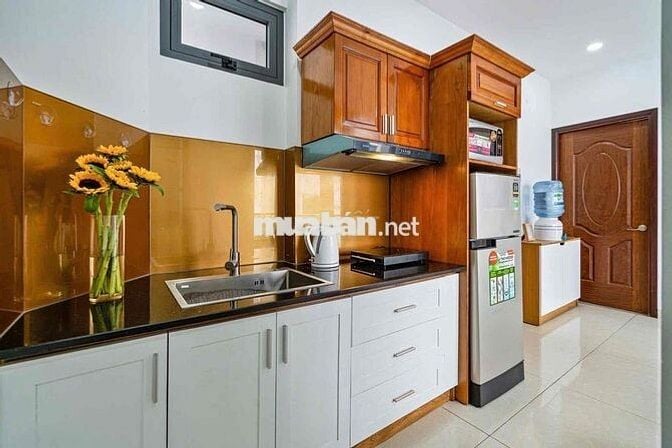 Khai trương căn hộ ban công thoáng full nội thất Trần Hưng Đạo quận 1