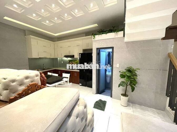🏡 NHÀ XD MỚI😍 THỐNG NHẤT 4 TẦNG - 56M HXT 🚌 - NGAY NGUYỄN VĂN LƯỢNG