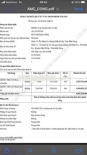 bán đất mặt tiền xã nhân cơ , huyện daklap, tỉnh daknong