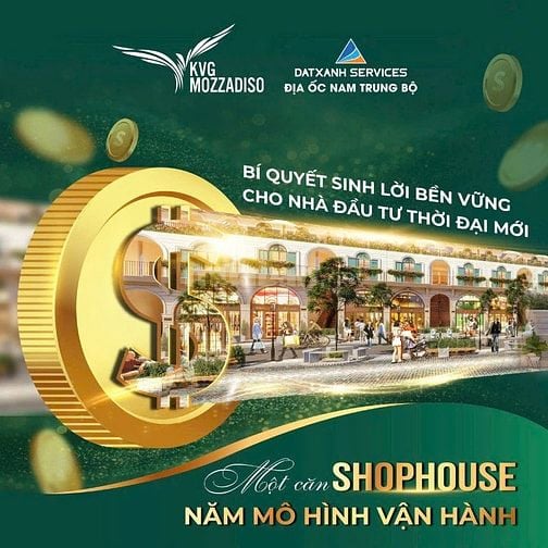 1 CĂN SHOPHOUSE - 5 MÔ HÌNH VẬN HÀNH TẠI NHA TRANG