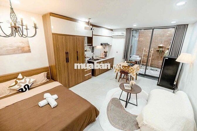 Phòng CHDV Tân Bình 40m2 đầy đủ nội thất