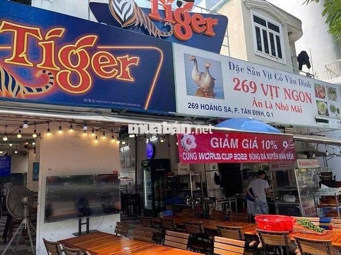 🏠 Mặt bằng 15x20m Hoàng Sa Q1 🔥 Đối diện Rạch Miễu, giá chỉ 65tr TL!